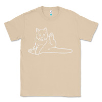 Mushroom cat butt white Classic Tee - linhVisuals