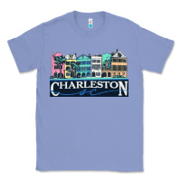 Colony Blue charleston rainbow road   charleston south carolin Classic Tee - linhVisuals