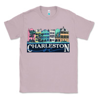 Lilac charleston rainbow road   charleston south carolin Classic Tee - linhVisuals