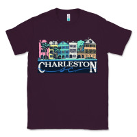 Plum charleston rainbow road   charleston south carolin Classic Tee - linhVisuals