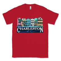 Red charleston rainbow road   charleston south carolin Classic Tee - linhVisuals
