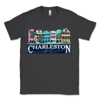 Smoke charleston rainbow road   charleston south carolin Classic Tee - linhVisuals