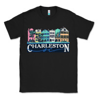 Black charleston rainbow road   charleston south carolin Classic Tee - linhVisuals