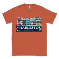 Copper charleston rainbow road   charleston south carolin Classic Tee - linhVisuals