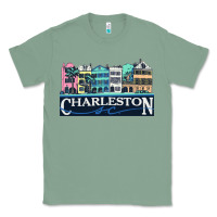 Sage charleston rainbow road   charleston south carolin Classic Tee - linhVisuals