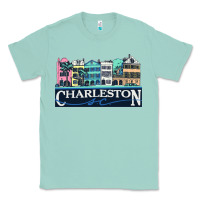 Seafoam charleston rainbow road   charleston south carolin Classic Tee - linhVisuals