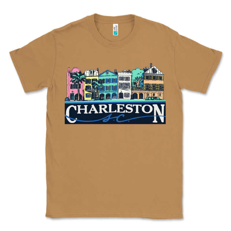 Charleston Rainbow Road   Charleston South Carolin Classic Tee by linhVisuals | Teevron