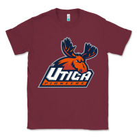 Burgundy utica pioneers vectorized Classic Tee - linhVisuals