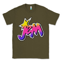 Army Green jem and the holograms musical Classic Tee - linhVisuals