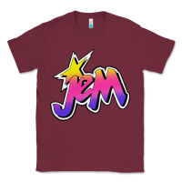 Burgundy jem and the holograms musical Classic Tee - linhVisuals