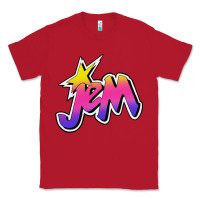 Red jem and the holograms musical Classic Tee - linhVisuals