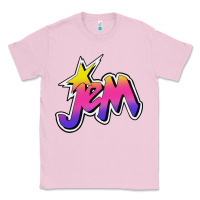 Bubblegum Pink jem and the holograms musical Classic Tee - linhVisuals