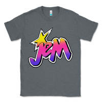 Charcoal Heather jem and the holograms musical Classic Tee - linhVisuals