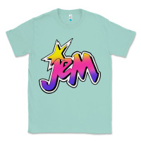 Seafoam jem and the holograms musical Classic Tee - linhVisuals