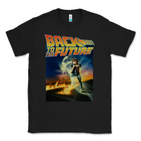 Black back to the future vintage Classic Tee - linhVisuals