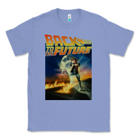 Colony Blue back to the future vintage Classic Tee - linhVisuals