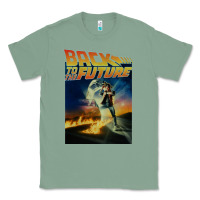 Sage back to the future vintage Classic Tee - linhVisuals