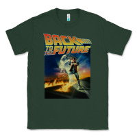Sports Green back to the future vintage Classic Tee - linhVisuals