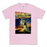 Bubblegum Pink back to the future vintage Classic Tee - linhVisuals