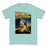 Seafoam back to the future vintage Classic Tee - linhVisuals