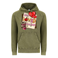 Vintage Olive one loved teacher Vintage Hoodie - BarkalooDesign