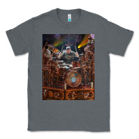 Charcoal Heather Neil Peart cool Classic Tee - linhVisuals