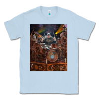 Dusty Blue Neil Peart cool Classic Tee - linhVisuals