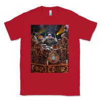 Red Neil Peart cool Classic Tee - linhVisuals