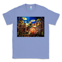 Colony Blue Neil Peart encore Classic Tee - linhVisuals