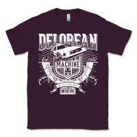 Plum delorean machine Classic Tee - linhVisuals