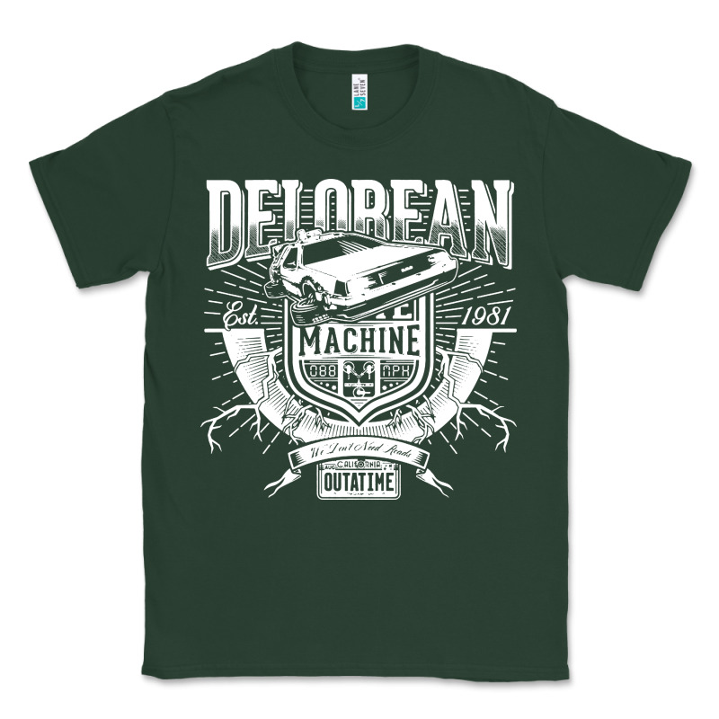 Delorean Machine Classic Tee by linhVisuals | Teevron