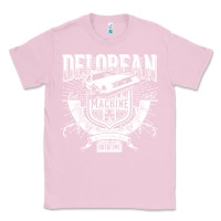 Bubblegum Pink delorean machine Classic Tee - linhVisuals