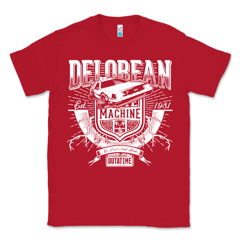 Delorean Machine Classic Tee by linhVisuals | Teevron