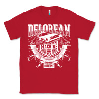 Red delorean machine Classic Tee - linhVisuals