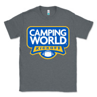 Charcoal Heather camping world, games Classic Tee - linhVisuals