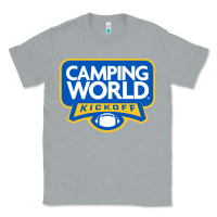 Heather Grey camping world, games Classic Tee - linhVisuals