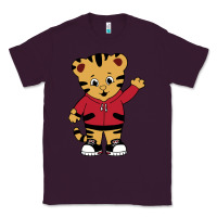 Plum daniel tigers neighborhood Classic Tee - linhVisuals