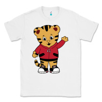 White daniel tigers neighborhood Classic Tee - linhVisuals