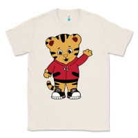 Natural daniel tigers neighborhood Classic Tee - linhVisuals