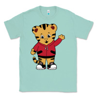Seafoam daniel tigers neighborhood Classic Tee - linhVisuals