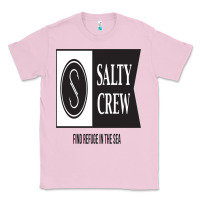 Bubblegum Pink salty crew Classic Tee - linhVisuals