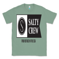 Sage salty crew Classic Tee - linhVisuals