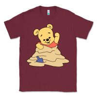 Burgundy baby bear Classic Tee - linhVisuals