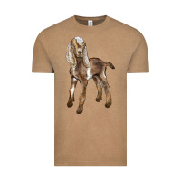 Vintage Coffee Baby Nubian Goat Vintage Tee - LillyAllenDesigns