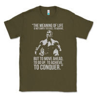 Army Green schwarzenegger arnie Classic Tee - linhVisuals
