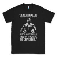 Black schwarzenegger arnie Classic Tee - linhVisuals