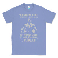 Colony Blue schwarzenegger arnie Classic Tee - linhVisuals