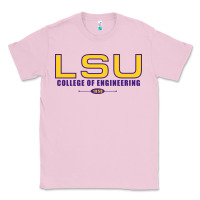Bubblegum Pink lsu college of engineering  1890 Classic Tee - linhVisuals