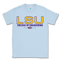 Dusty Blue lsu college of engineering  1890 Classic Tee - linhVisuals