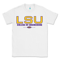 White lsu college of engineering  1890 Classic Tee - linhVisuals